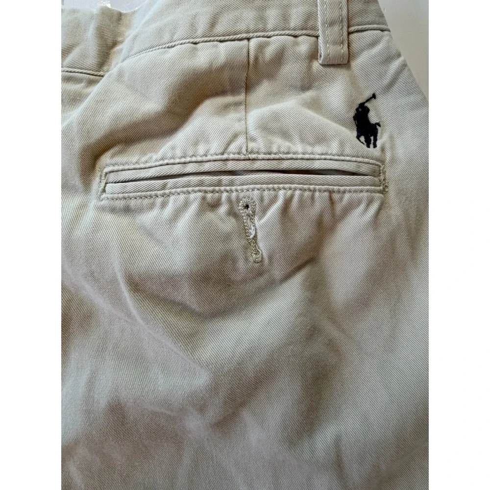 Polo Ralph Lauren Men's Khaki Ethan Pants 30x30 Straight Leg Cotton